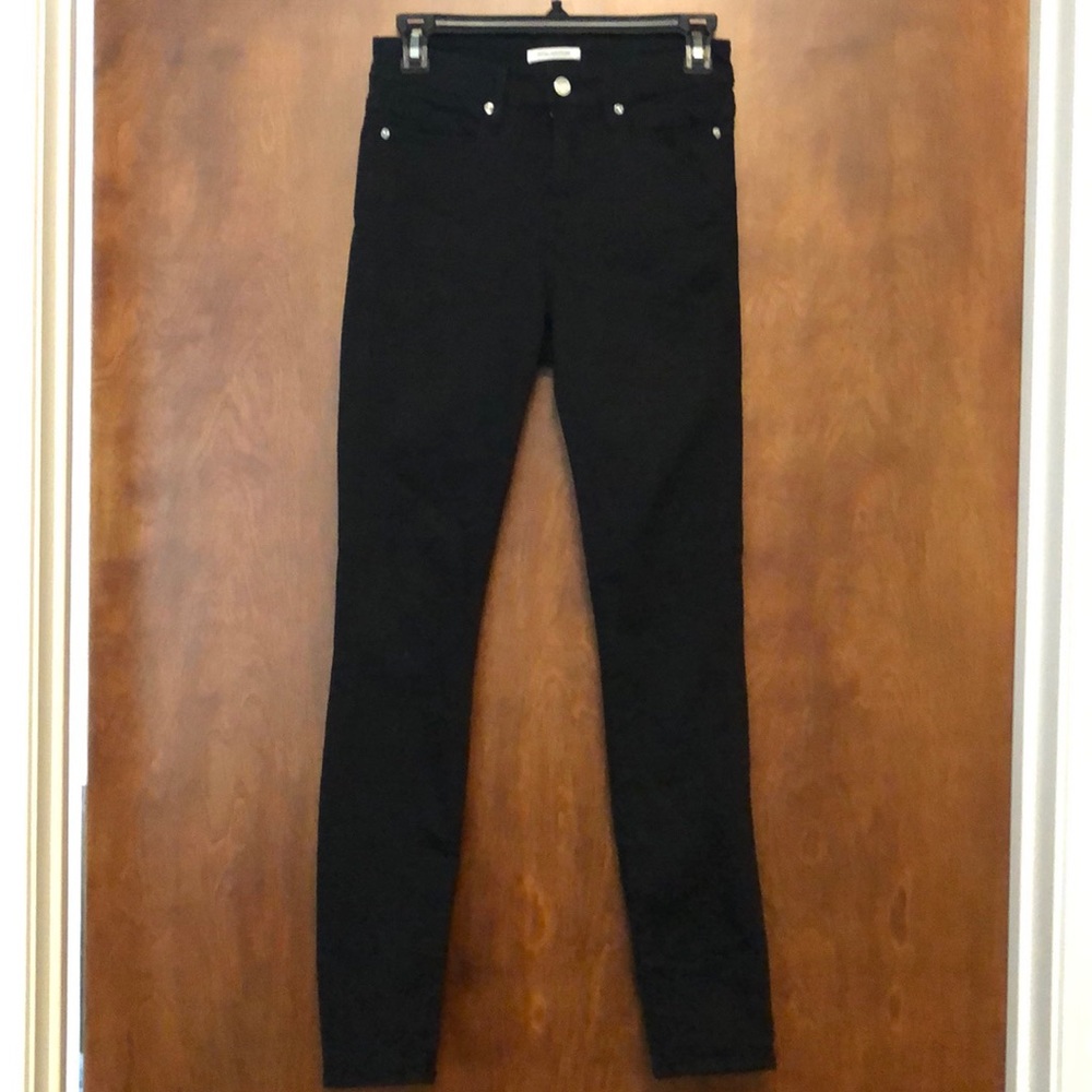 Good American black skinny jeans